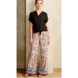 Anthropologie HEI HEI Lalasa Paisley Wide-leg Boho pants, XS